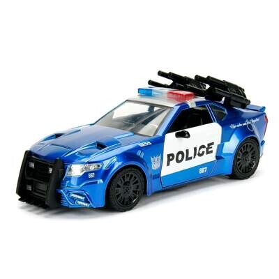 JADA - FORD MUSTANG COUPE 2016 "TRANSFORMERS 5 - BARRICADE - POLICE" 1/24