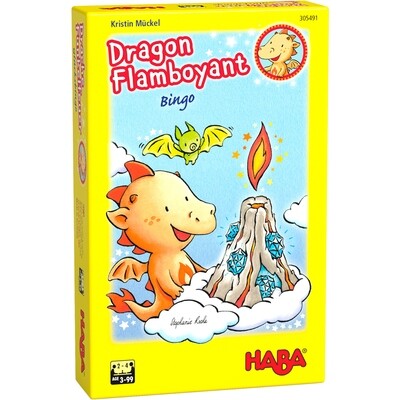 HABA - Mes premiers jeux –  Bingo Dragon Flamboyant