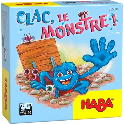 HABA - Mes premiers jeux – Clac, le monstre !