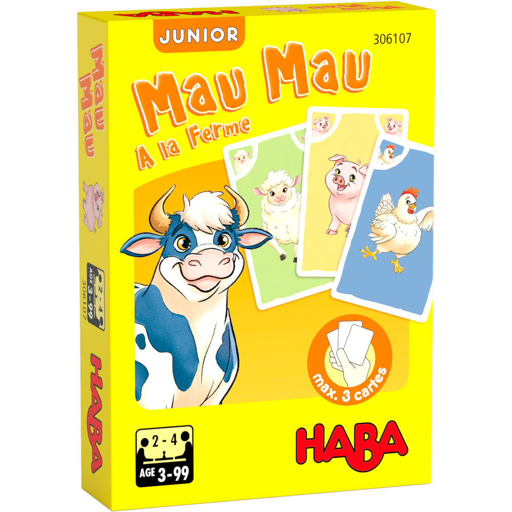 HABA - Mes premiers jeux –  Mau Mau Junior