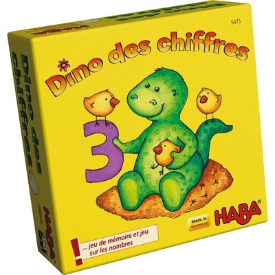 HABA - Mes premiers jeux –  Dino des chiffres