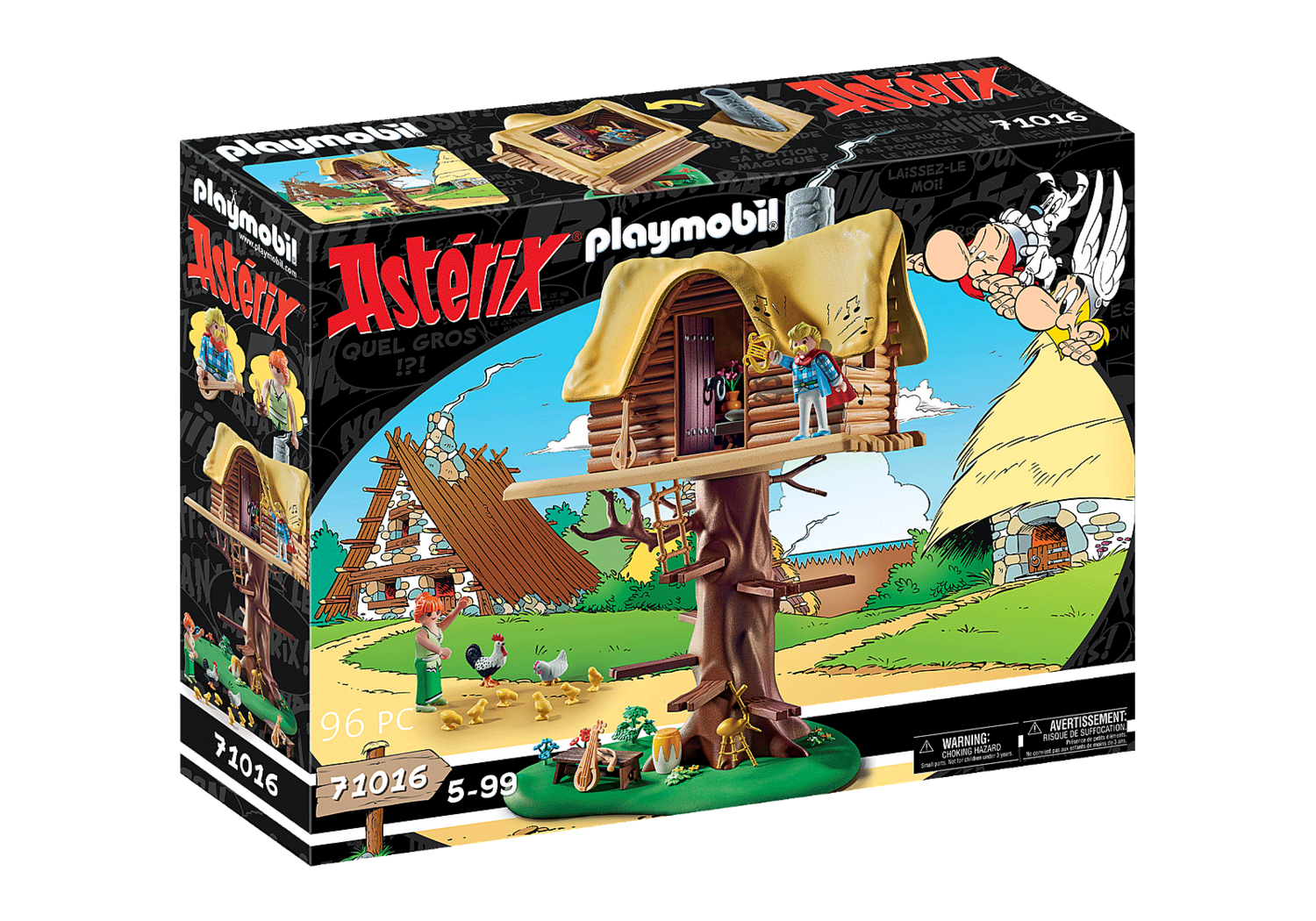 Playmobil Astérix - La hutte d'Assurancetourix