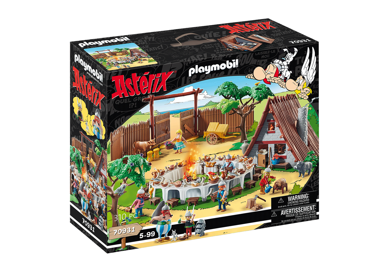 Playmobil Astérix - Le banquet du village