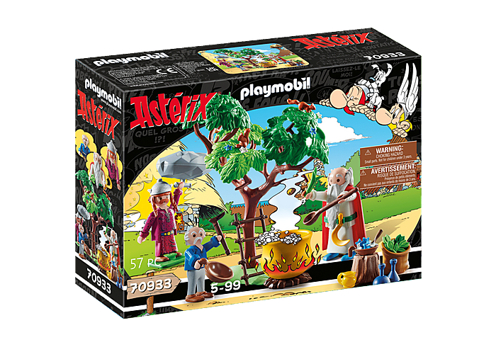 Playmobil Astérix - Panoramix et le chaudron de Potion Magique