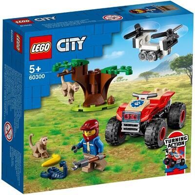 LEGO® City - Le quad de sauvetage des animaux sauvages