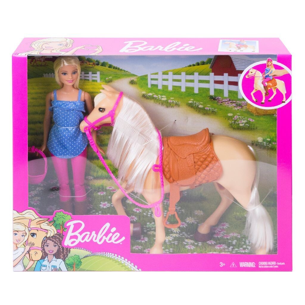 BARBIE -  Barbie et son cheval