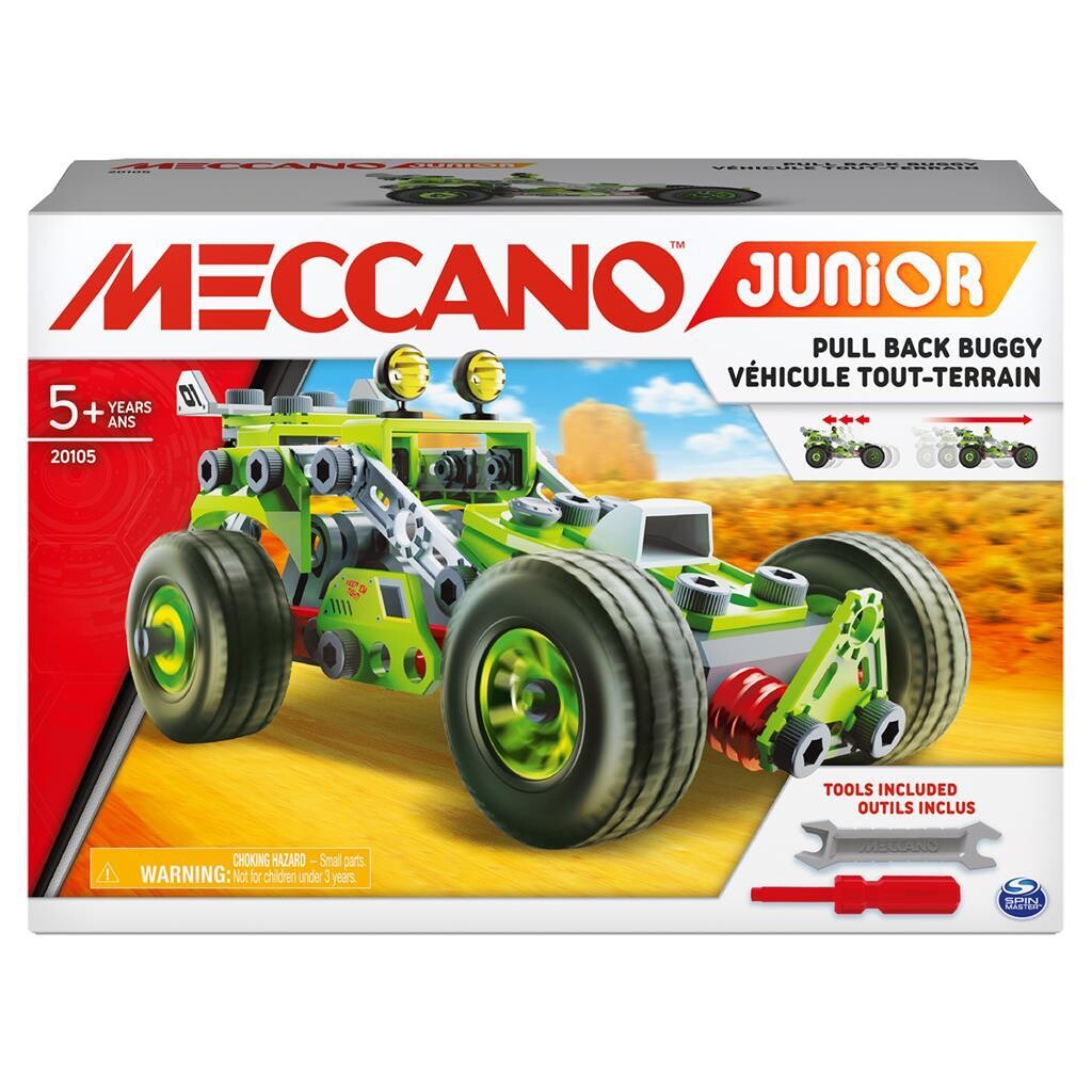 Meccano Junior - Ma voiture à rétro friction