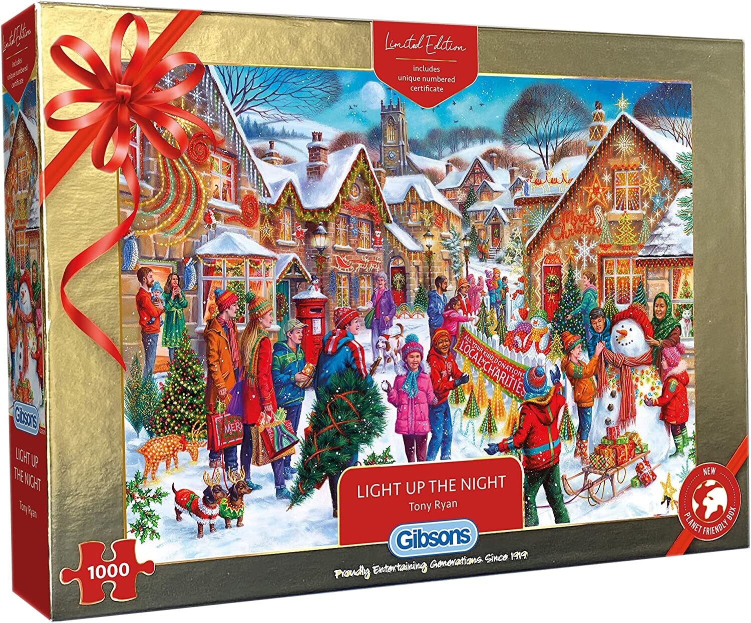 GIBSONS - PUZZLE LIGHT UP THE NIGHT - 1000 pièces