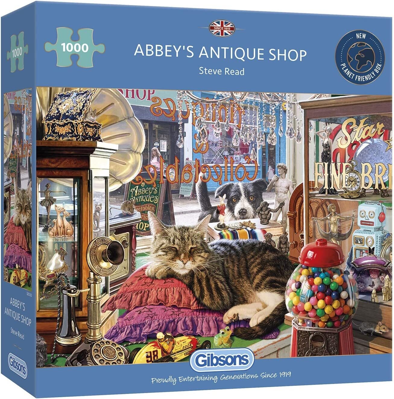 GIBSONS - PUZZLE ABBEY'S ANTIQUE SHOP - 1000 pièces