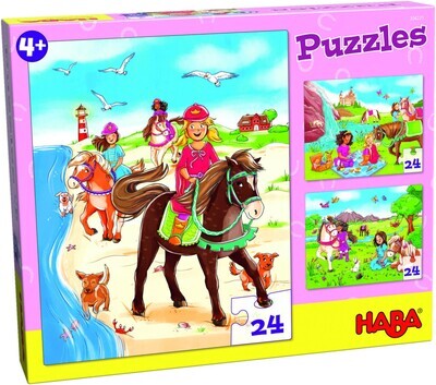 HABA - Puzzles Amies des chevaux