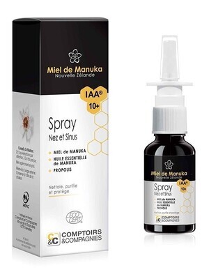 Spray nez et sinus miel de Manuka IAA10+ - 15ml