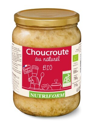 Choucroute au naturel - 790g