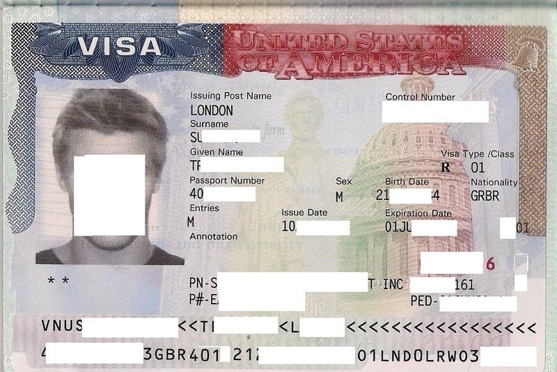 US B1/B2 Visa applications
