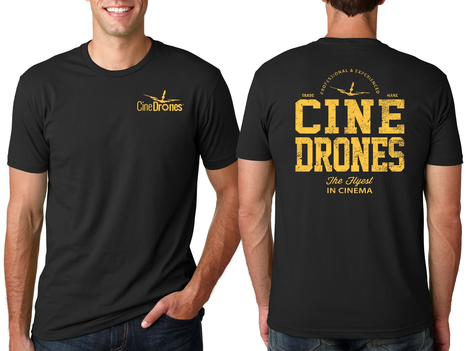 Cinedrones Sport/Distressed T-Shirt