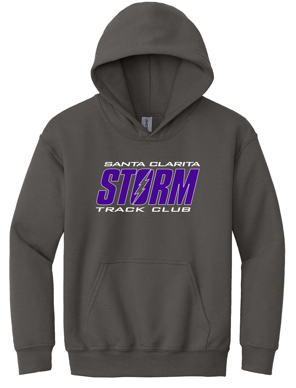 Youth Heavy Blend Hoodie - Grey