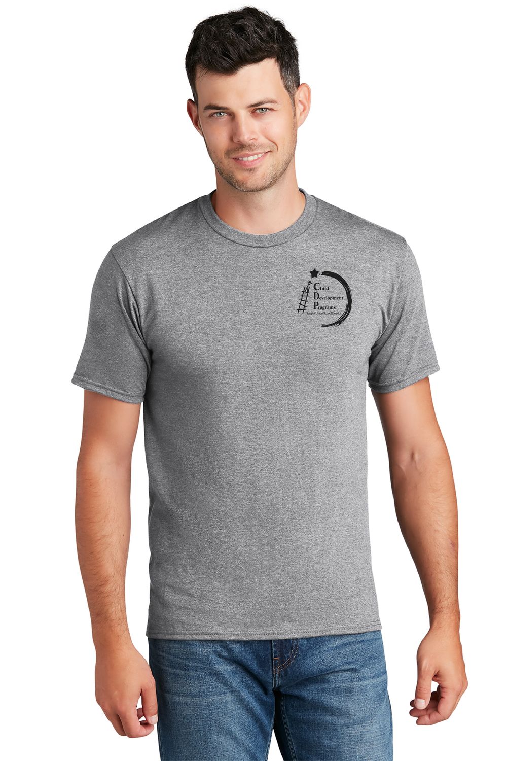 CDP STAFF Port &amp; Company® Fan Favorite™ Tee Athletic Heather