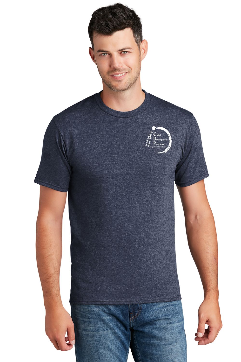 CDP STAFF Port &amp; Company® Fan Favorite™ Tee Navy Blue