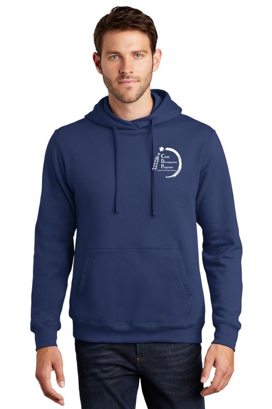 CDP STAFF Port &amp; Company® Fan Favorite™ Fleece Pullover Hoodie Navy Blue