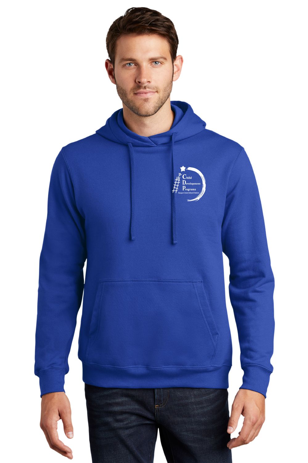 CDP STAFF Port &amp; Company® Fan Favorite™ Fleece Pullover Hoodie Royal Blue