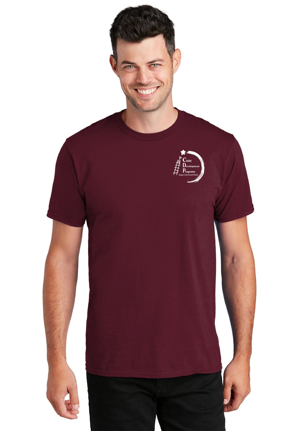 CDP STAFF Port &amp; Company® Fan Favorite™ Tee Maroon