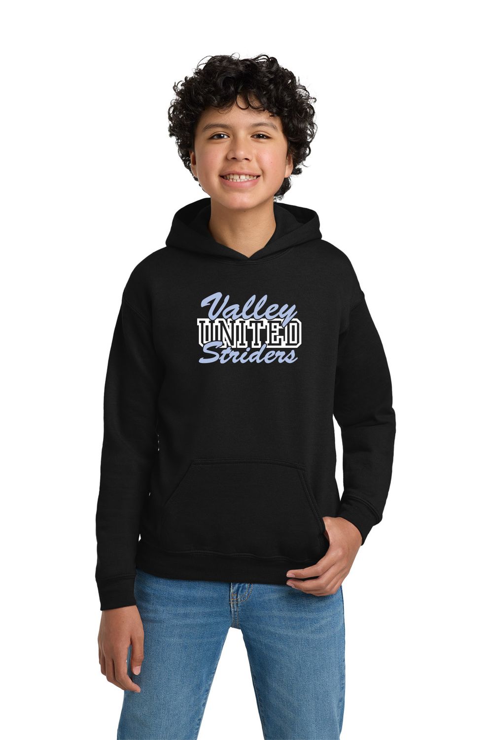 Youth Heavy Blend Hoodie - Black