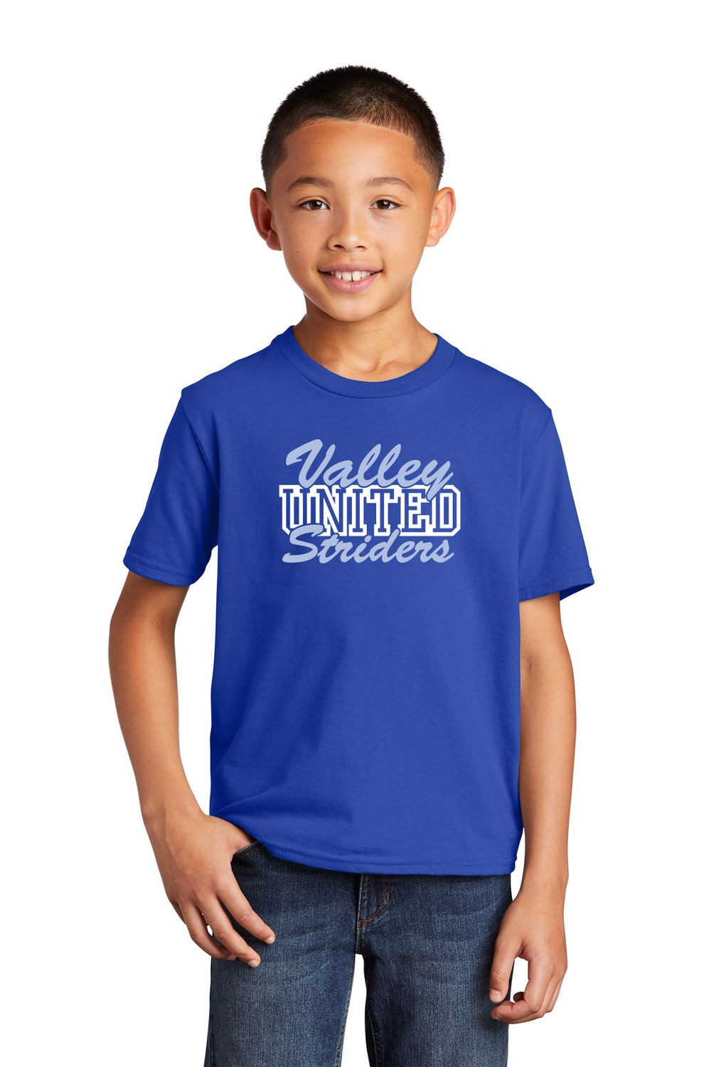 Youth Cotton T-Shirt - Royal Blue