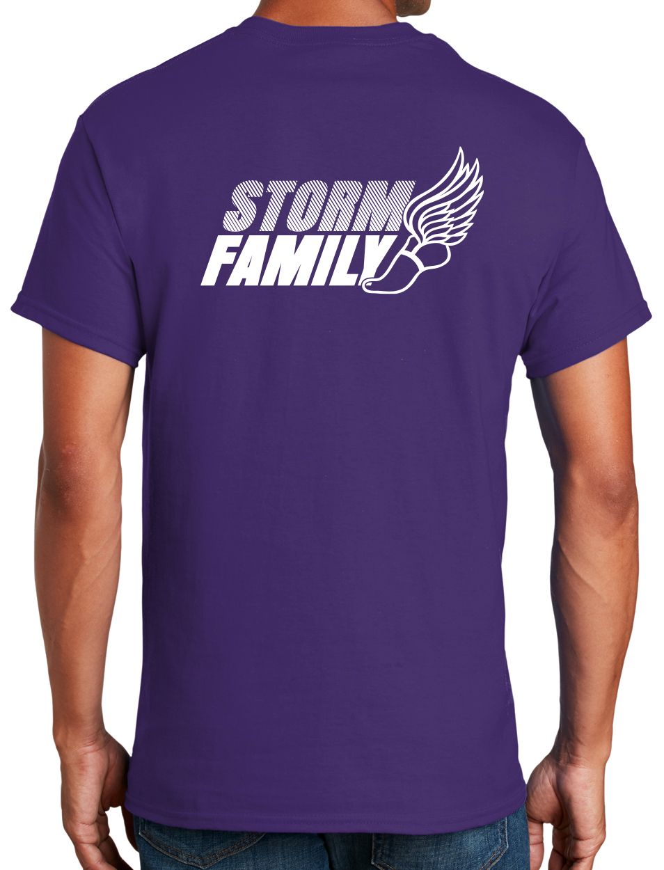Adult Cotton T-Shirt - Purple