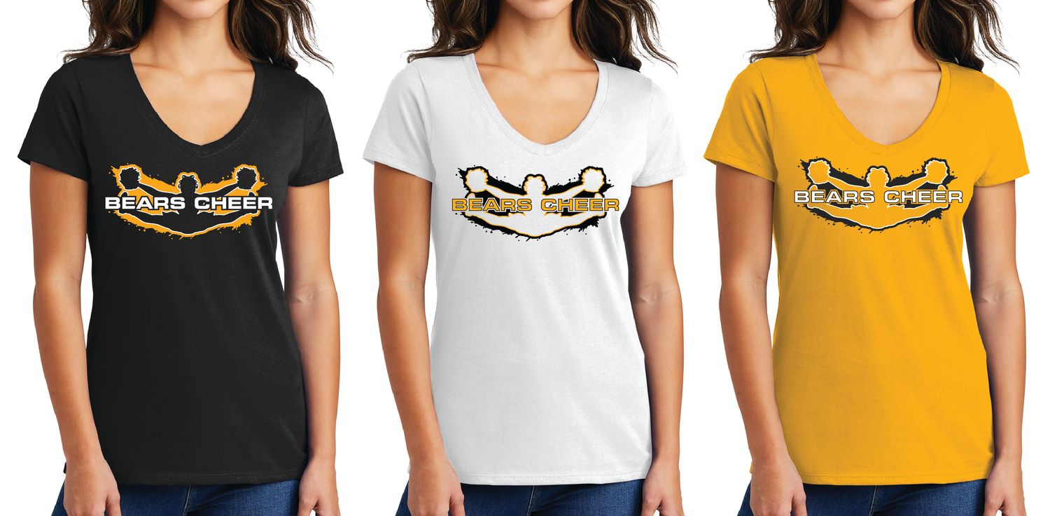 Port &amp; Co™ Women&#39;s Fan Favorite™ V-Neck Tee