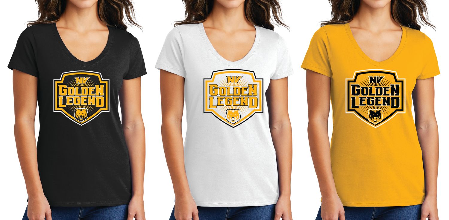 Port &amp; Co™ Women&#39;s Fan Favorite™ V-Neck Tee