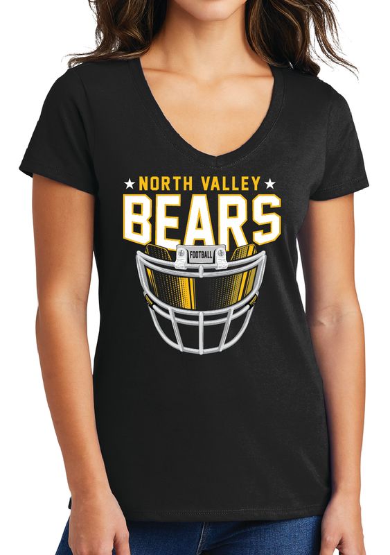 Black Port &amp; Co™ Women&#39;s Fan Favorite™ V-Neck Tee