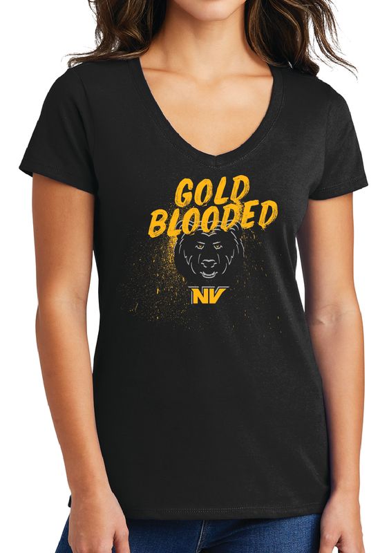 Black Port &amp; Co™ Women&#39;s Fan Favorite™ V-Neck Tee