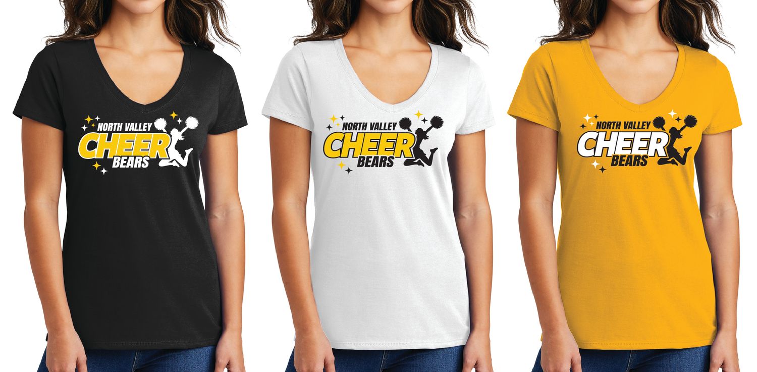 Port &amp; Co™ Women&#39;s Fan Favorite™ V-Neck Tee