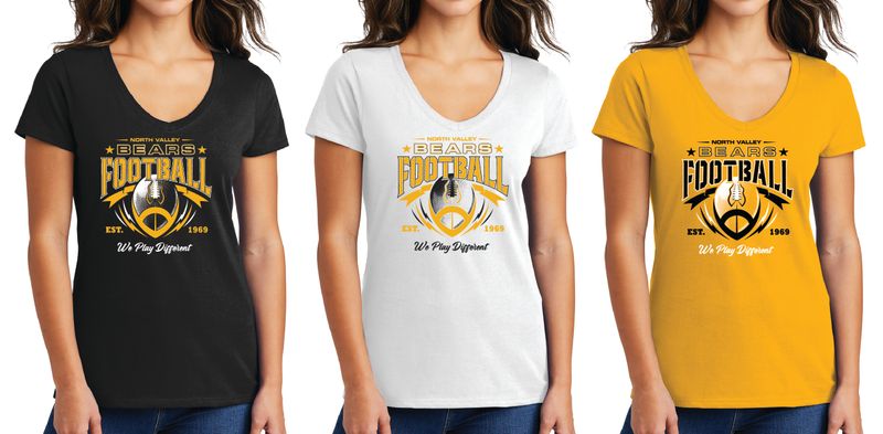 Port &amp; Co™ Women&#39;s Fan Favorite™ V-Neck Tee