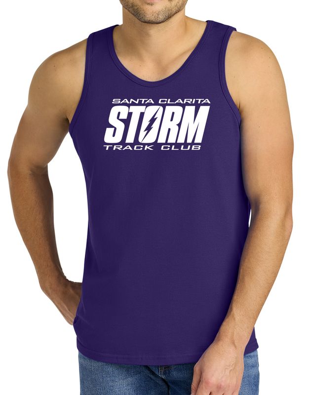Adult Cotton Tank - Purple