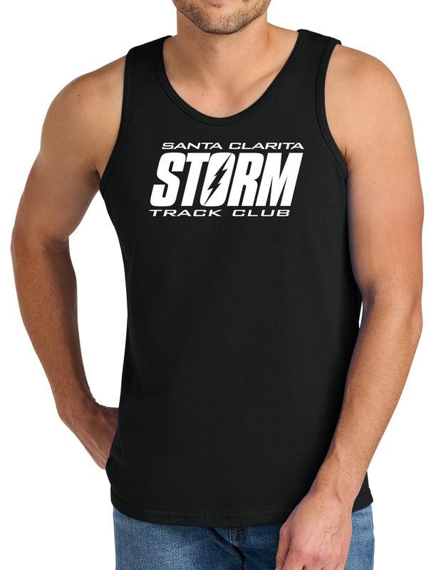Adult Cotton Tank - Black