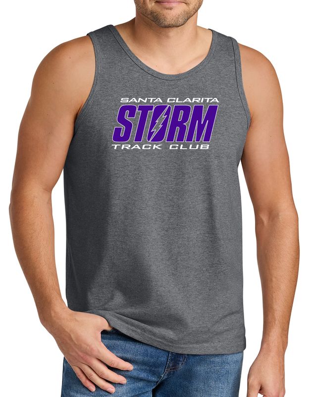 Adult Cotton Tank - Grey