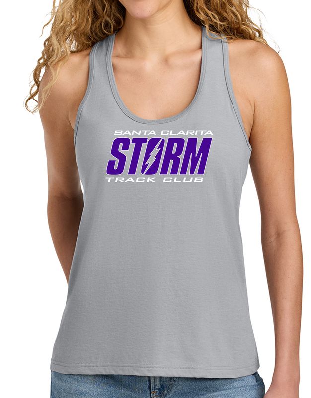 Ladies 60/40 Tank - Grey