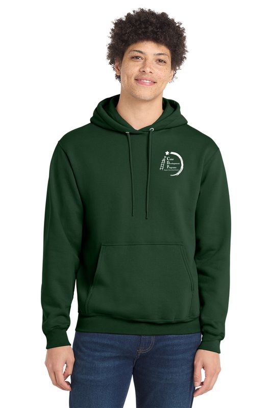CDP STAFF Port &amp; Company® Fan Favorite™ Fleece Pullover Hoodie Dark Green
