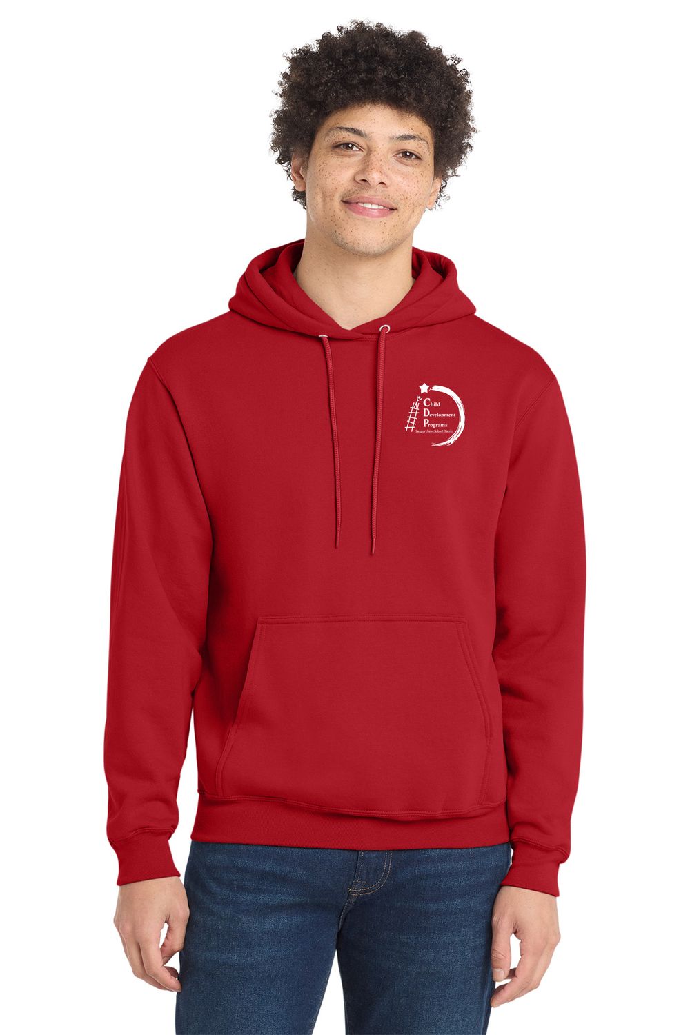 CDP STAFF Port &amp; Company® Fan Favorite™ Fleece Pullover Hoodie Red
