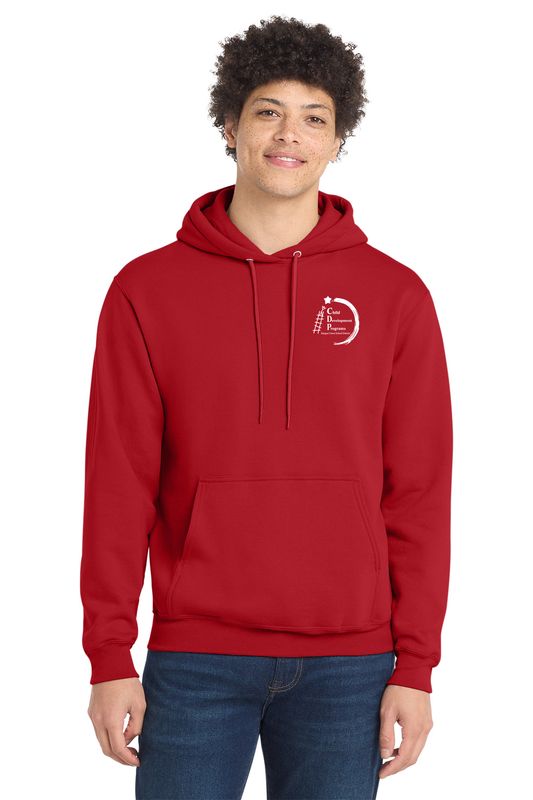 CDP STAFF Port &amp; Company® Fan Favorite™ Fleece Pullover Hoodie Red