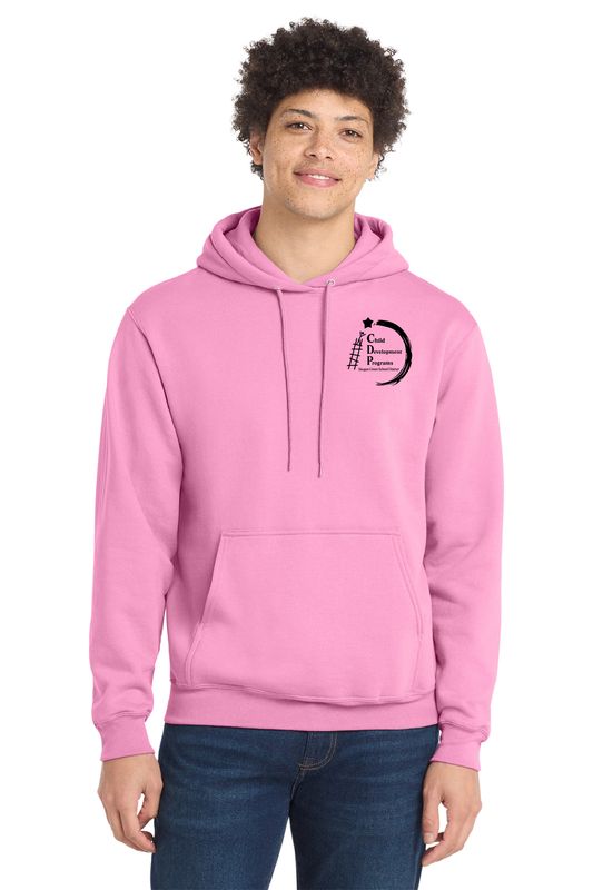 CDP STAFF Port &amp; Company® Fan Favorite™ Fleece Pullover Hoodie Candy Pink
