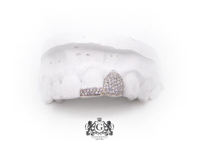 Iced out tooth &amp; Strip