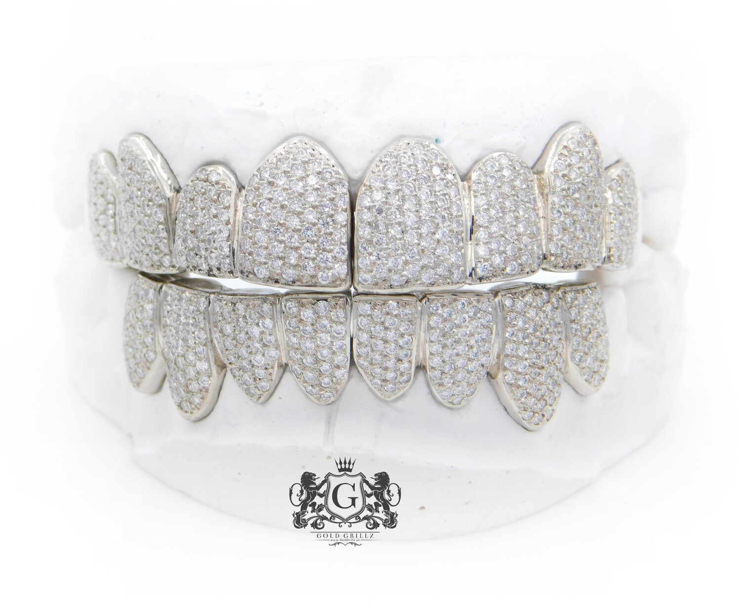 Upper &amp; Lower Diamond Grillz