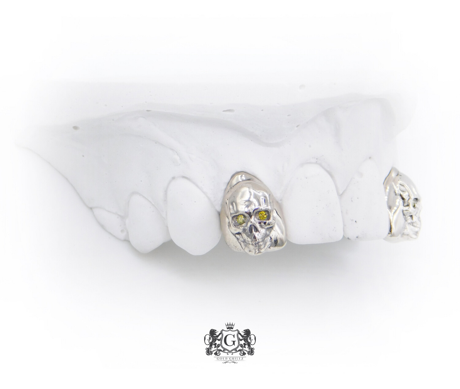 Skull with Diamond eyes