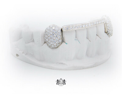 Iced out bar &amp; 2 Teeth