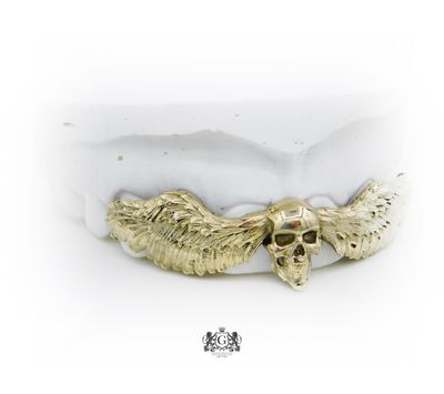 Skull &amp; Angel Wings Grillz