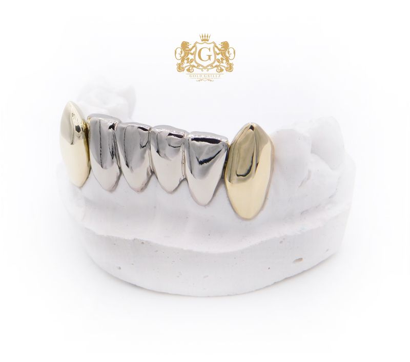 Two-Tone Grillz