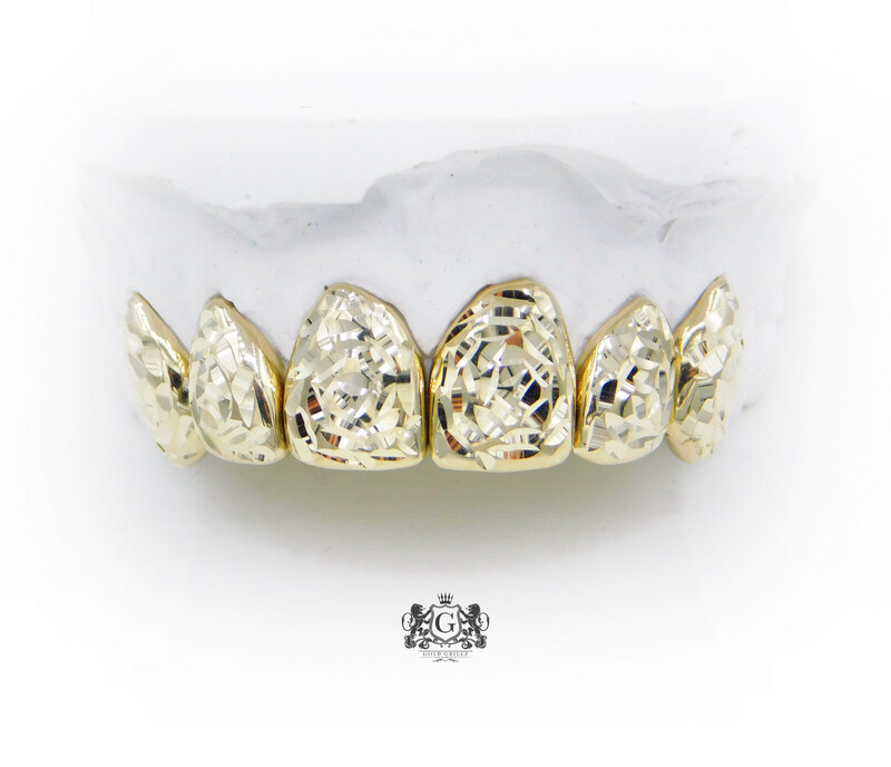 Rose Diamond Cut Grillz