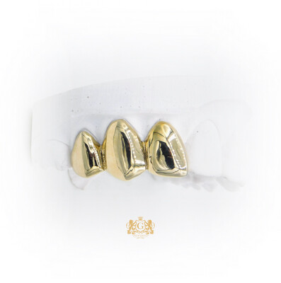 3 Gold Teeth Piece