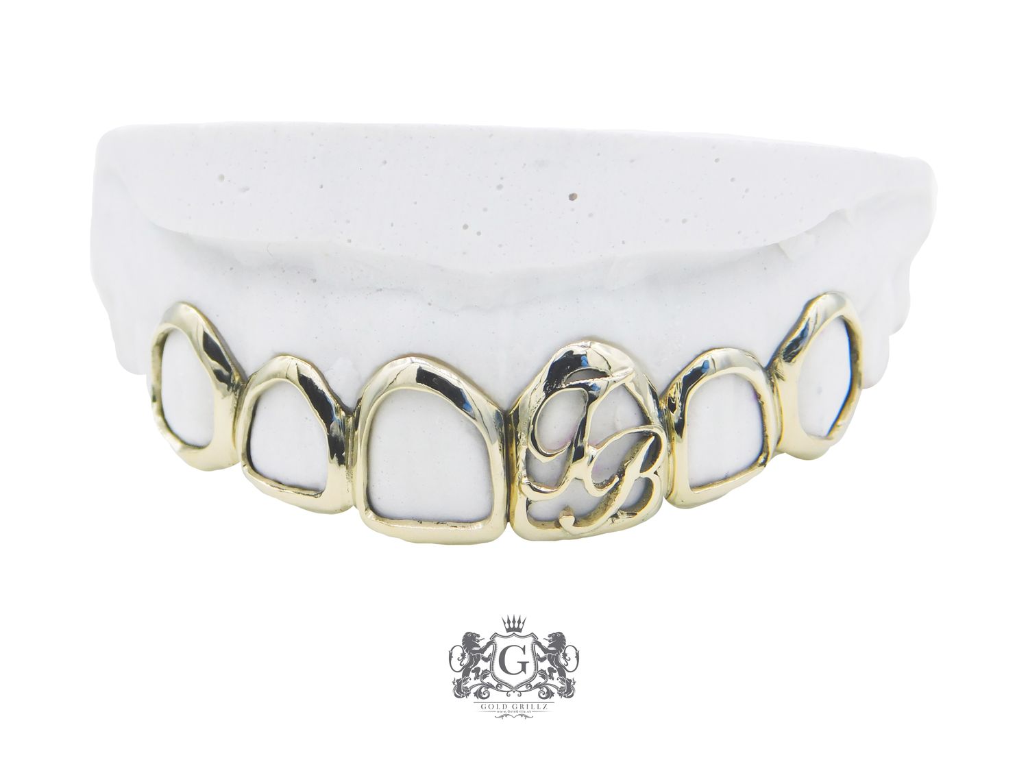 Initial and Frames - Gold Grillz